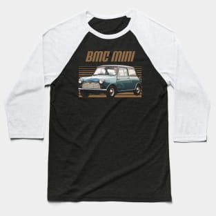 BMC Mini 1959 Awesome Automobile Baseball T-Shirt